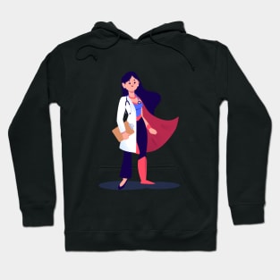 NURSE & DOCTOR SUPERHERO Hoodie